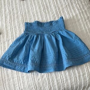American Eagle Outfitters Blue Mini Skirt